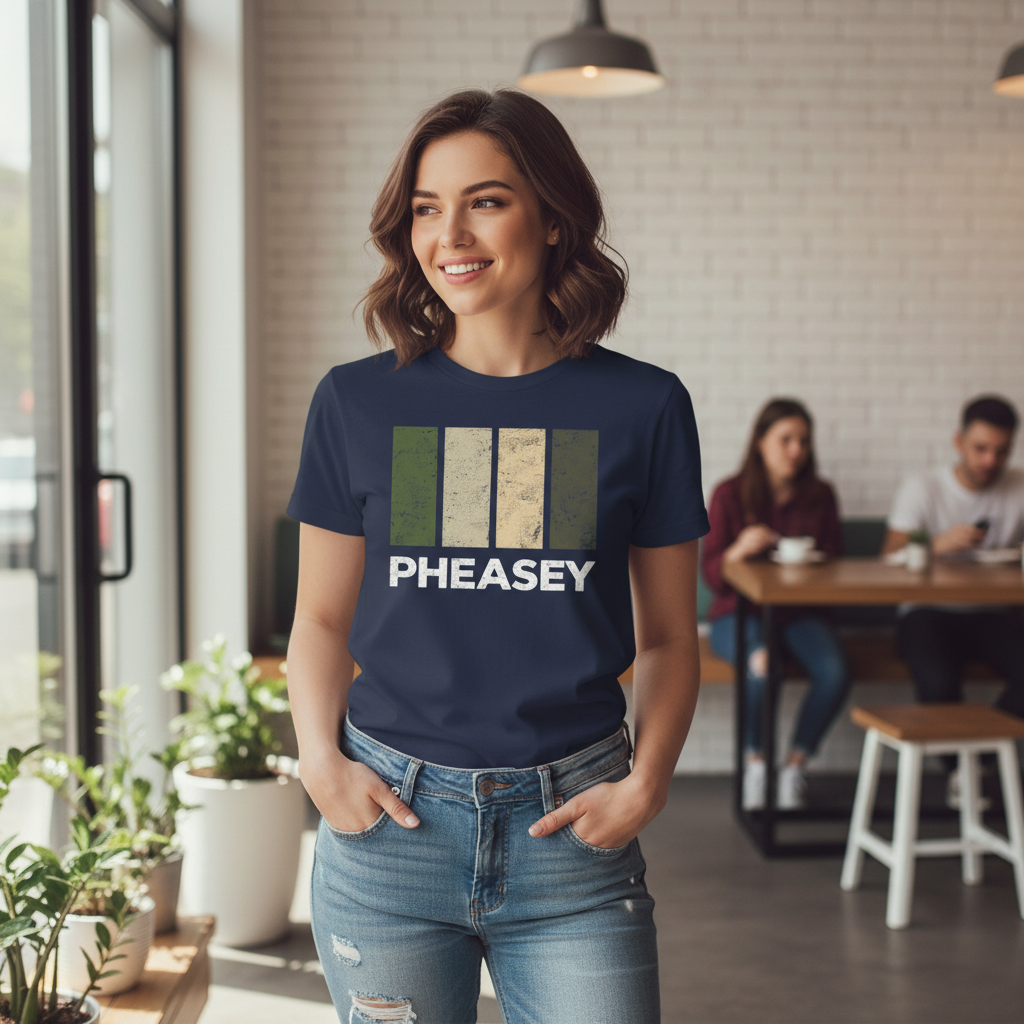 Pheasey - T-Shirt - Colour Block Design
