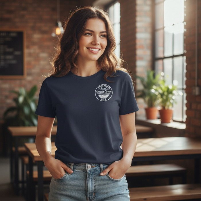 Acocks Green - T-Shirt - B27 Vintage Stamp Design