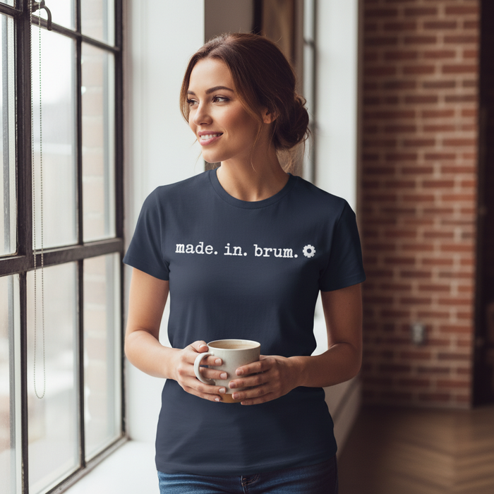 Birmingham - T-Shirt  - Made in Brum - Stamped Type Tee