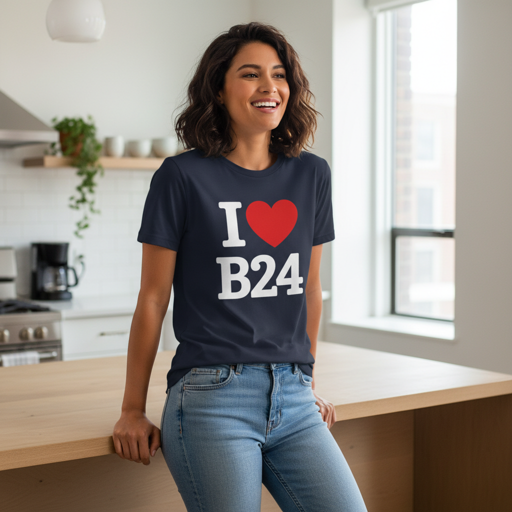 Erdington - T-Shirt - I Heart B24 Design