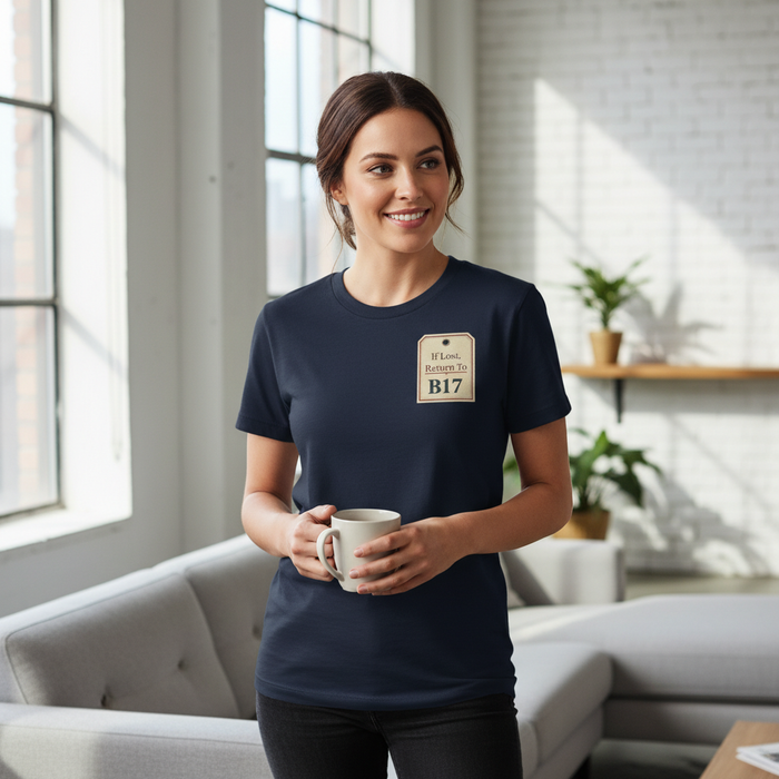 Harborne - T-Shirt - If lost, return to B17 Design
