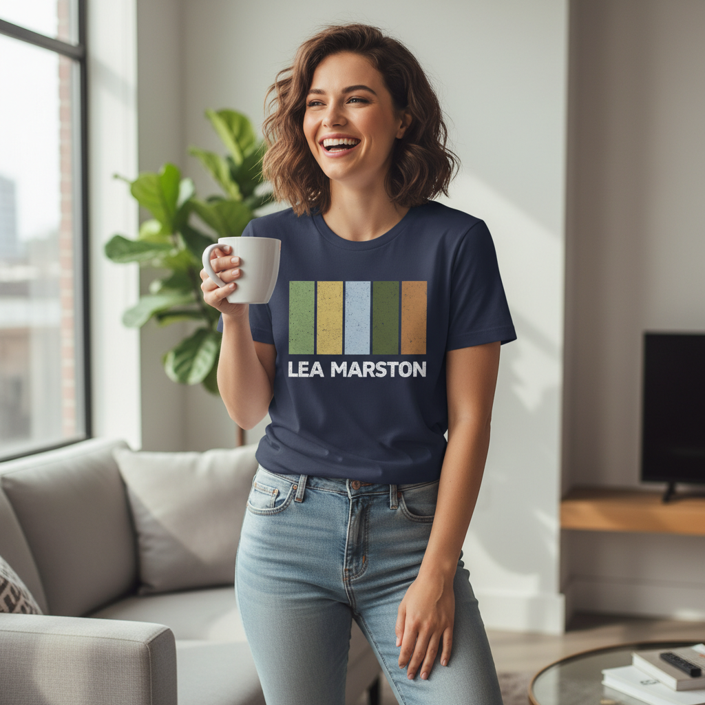Lea Marston - T-Shirt - Colour Block Design