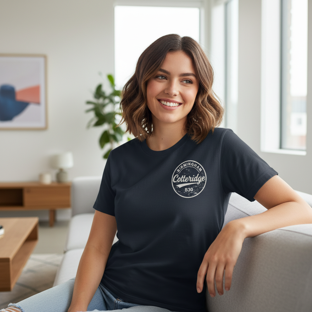 Cotteridge - T-Shirt - B30 Vintage Stamp Design