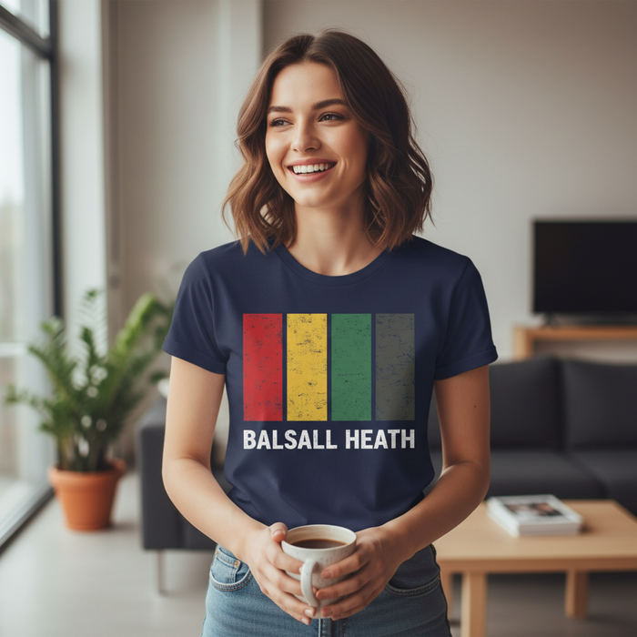Balsall Heath - T-Shirt - Colour Block Design