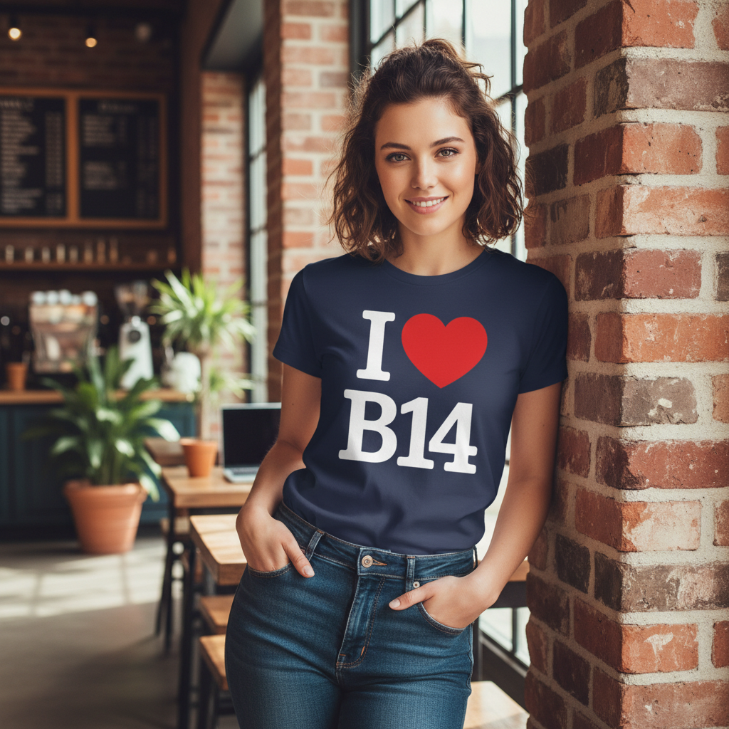 Kings Heath - T-Shirt - I heart B14 Design