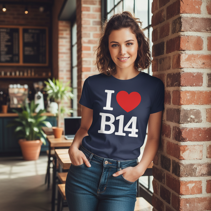 Kings Heath - T-Shirt - I heart B14 Design