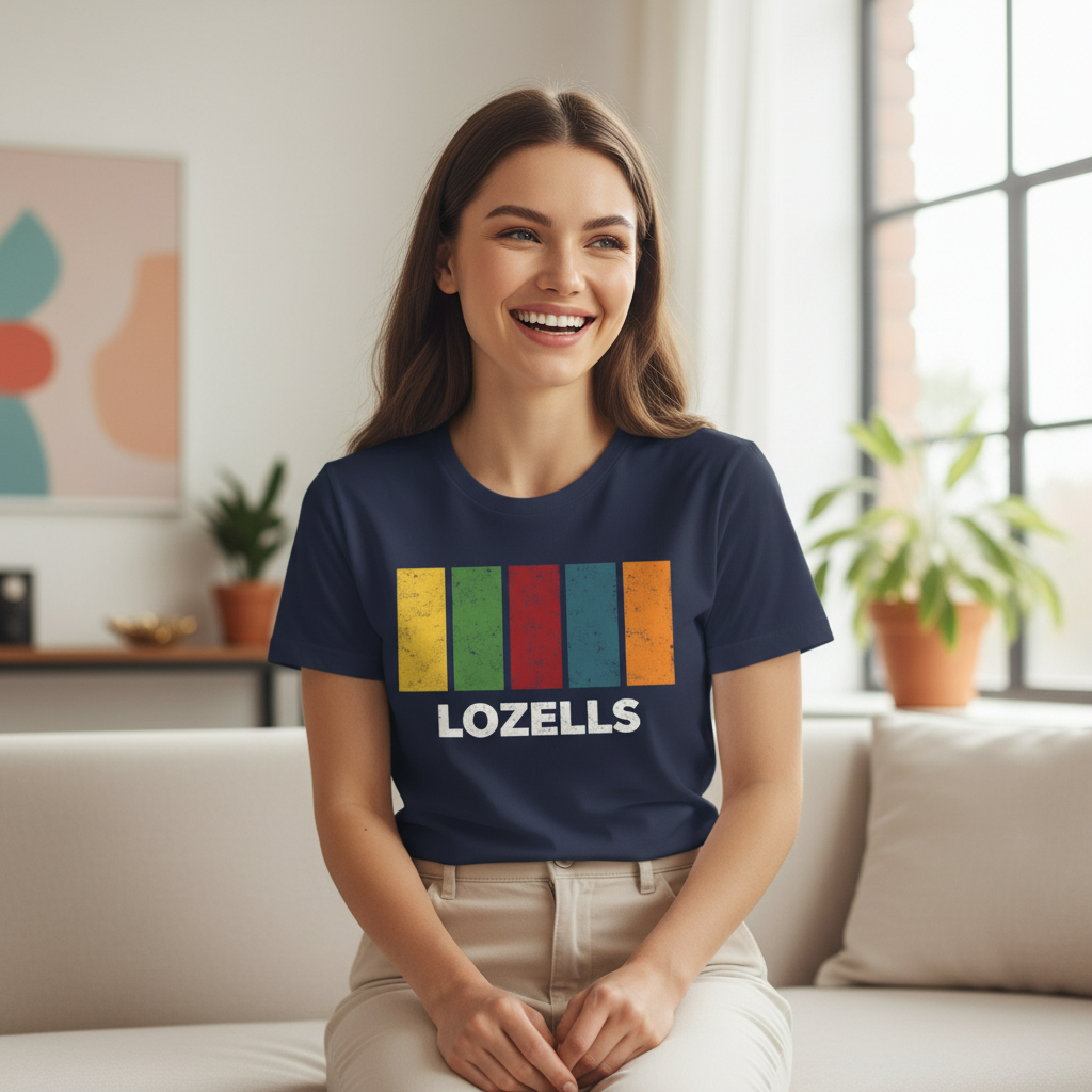 Lozells - T-Shirt - Colour Block Design
