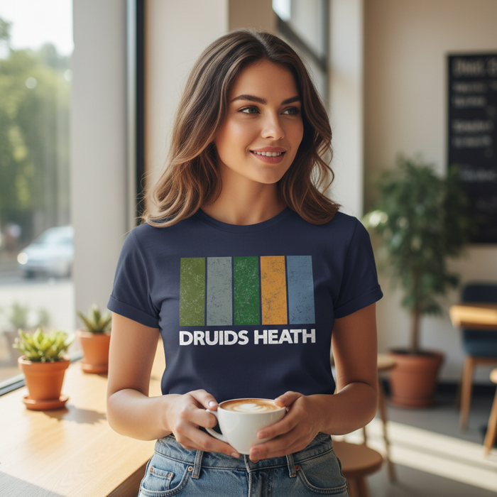 Druids Heath - T-Shirt - Colour Block Design
