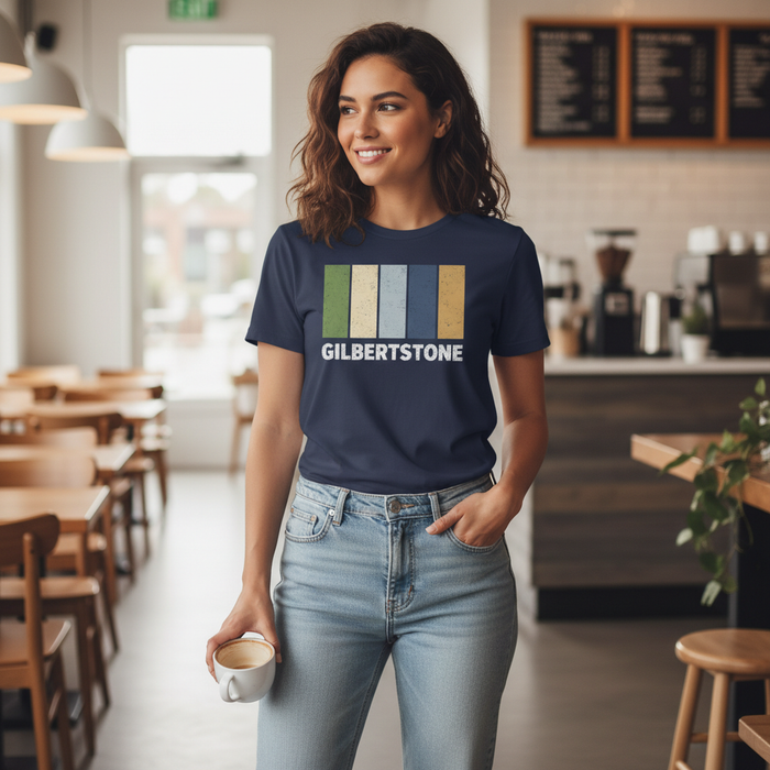 Gilbertstone - T-Shirt - Colour Block Design