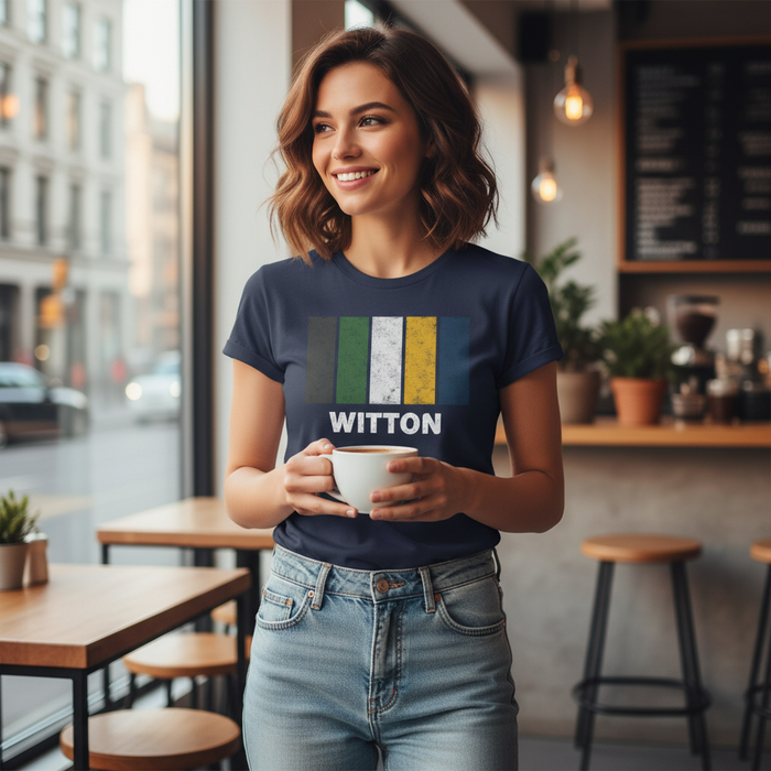 Witton - T-Shirt - Colour Block Design