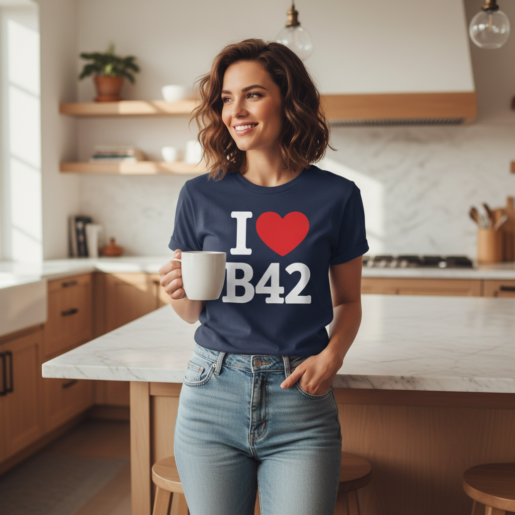 Great Barr - T-Shirt - I Heart B42 Design