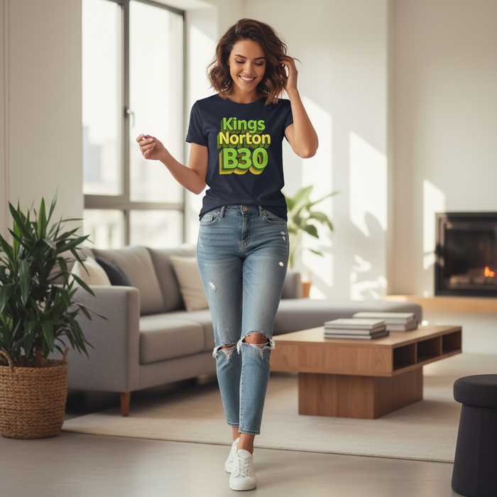 Kings Norton - T-Shirt - Bold 3D Type Design