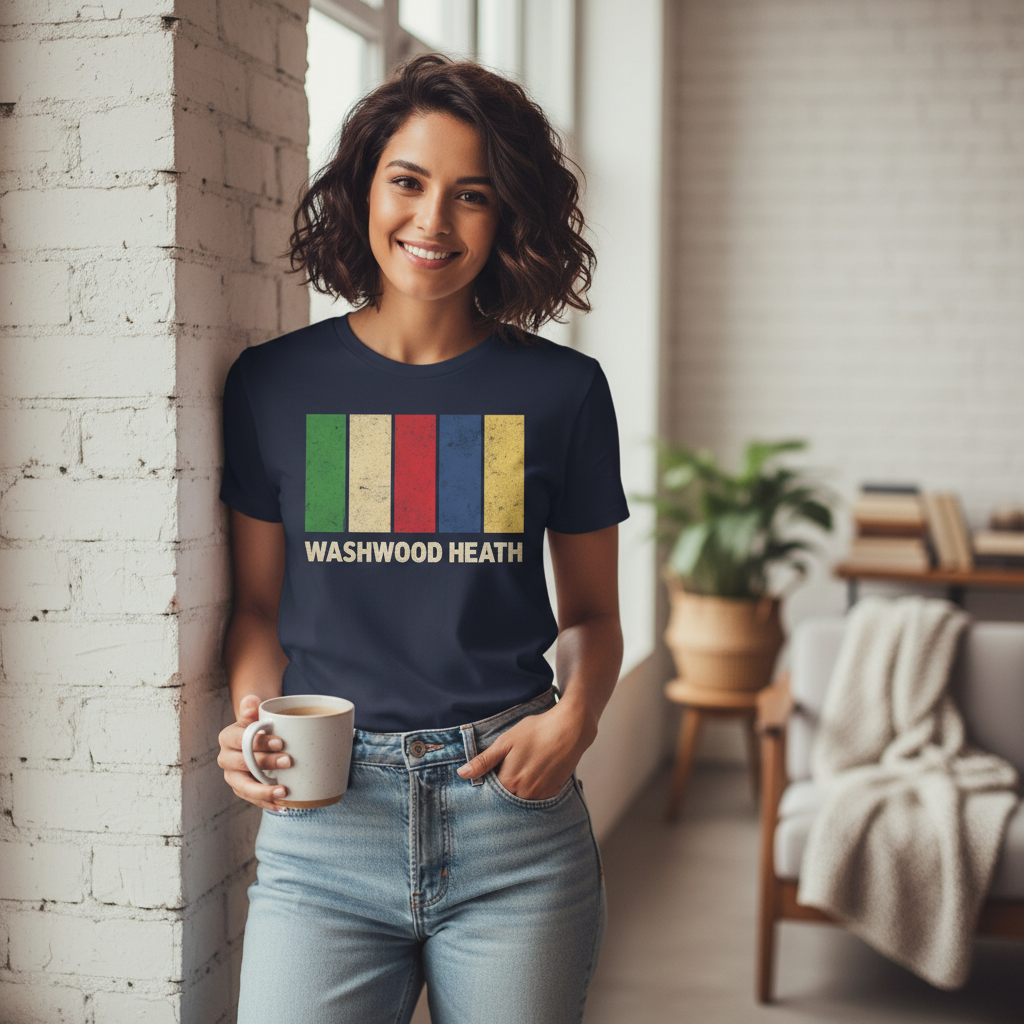 Washwood Heath - T-Shirt - Colour Block Design