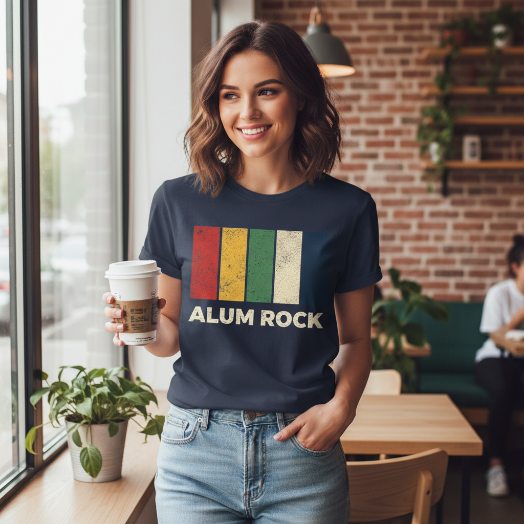 Alum Rock - T-Shirt - Colour Block Design