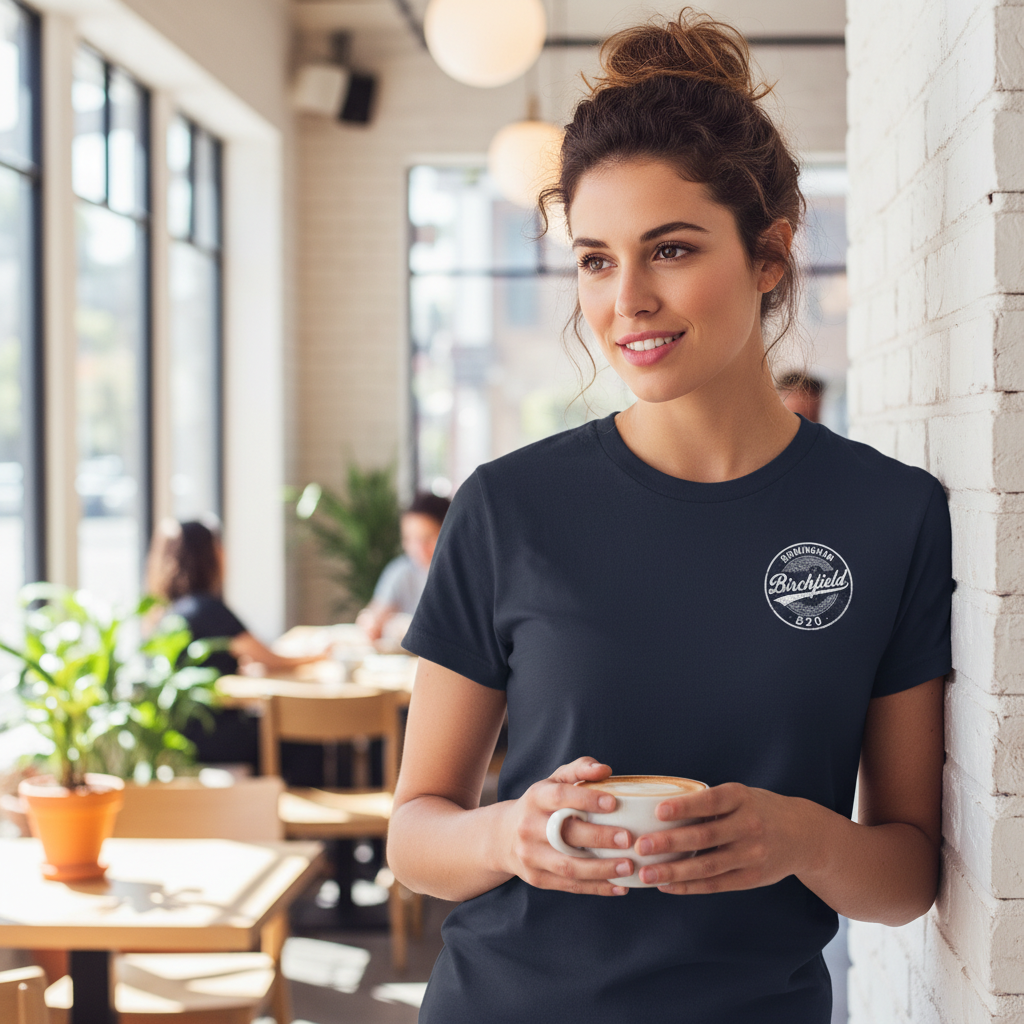 Birchfield - T-Shirt - B20 Vintage Stamp Design