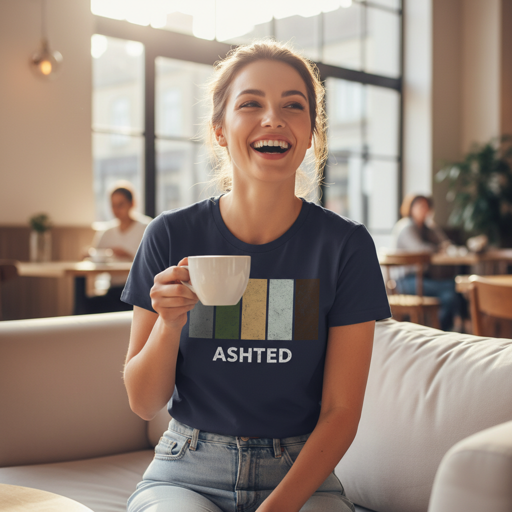 Ashted - T-Shirt - Colour Block Design