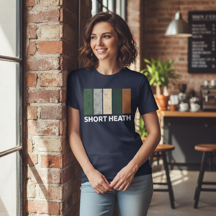 Short Heath - T-Shirt - Colour Block Design