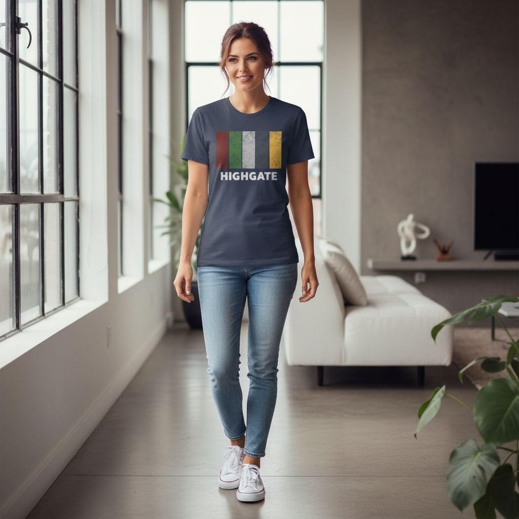 Highgate - T-Shirt - Colour Block Design