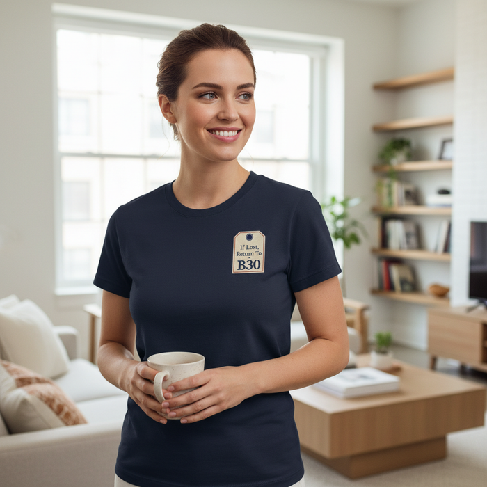 Cotteridge - T-Shirt - If Lost, Return To B30 Design