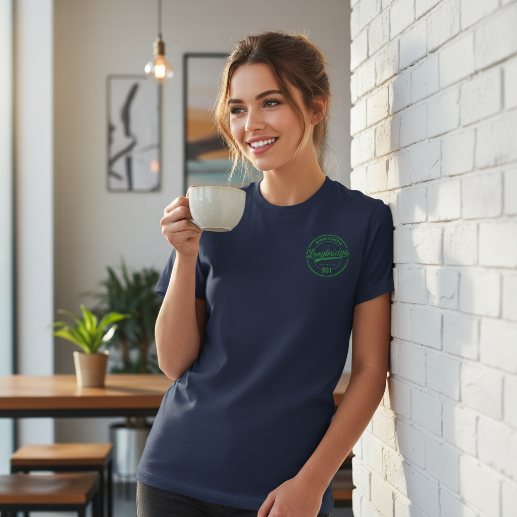 Longbridge - T-Shirt - B31 Vintage Stamp Design