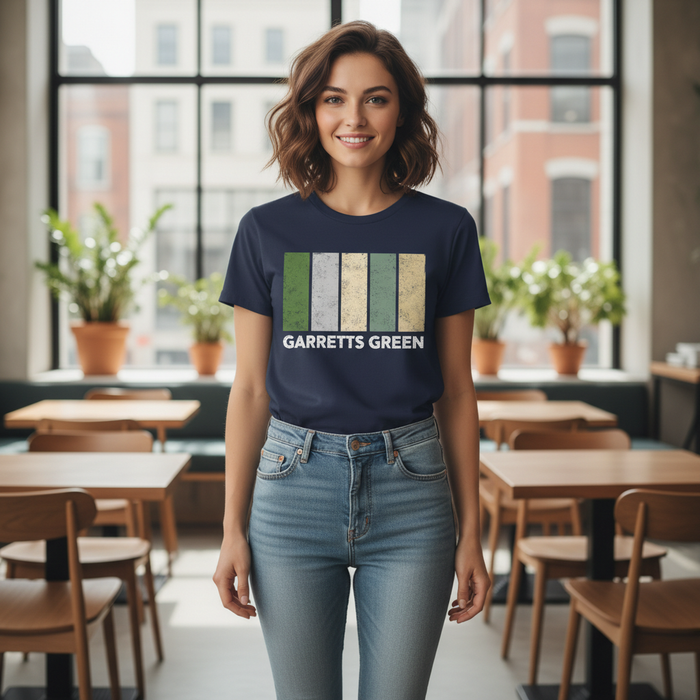 Garretts Green - T-Shirt - Colour Block Design