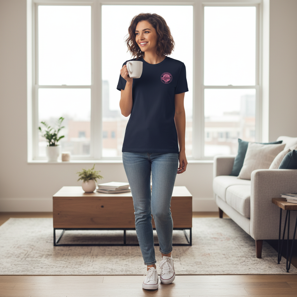 Aston - T-Shirt - B6 Vintage Stamp Design