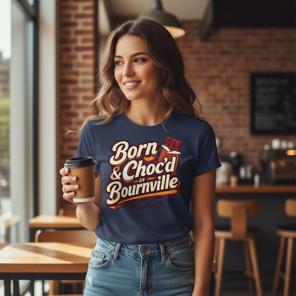 Bournville - T-Shirt - Loud Local Love Design