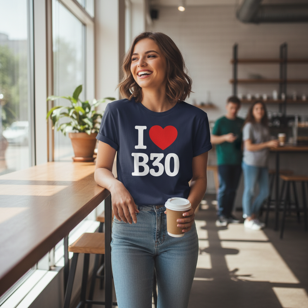 Kings Norton - T-Shirt - I heart B30 Design