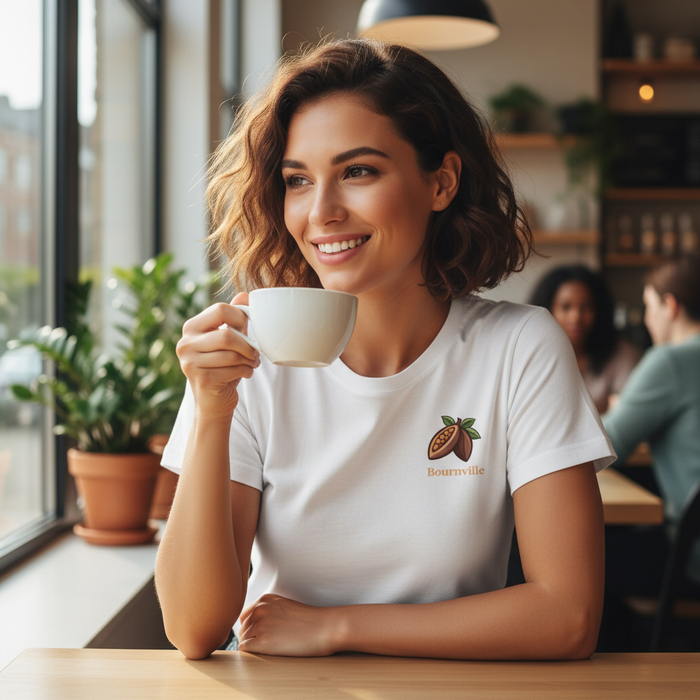 Bournville - T-Shirt - Bold Indie Design - Cocoa bean