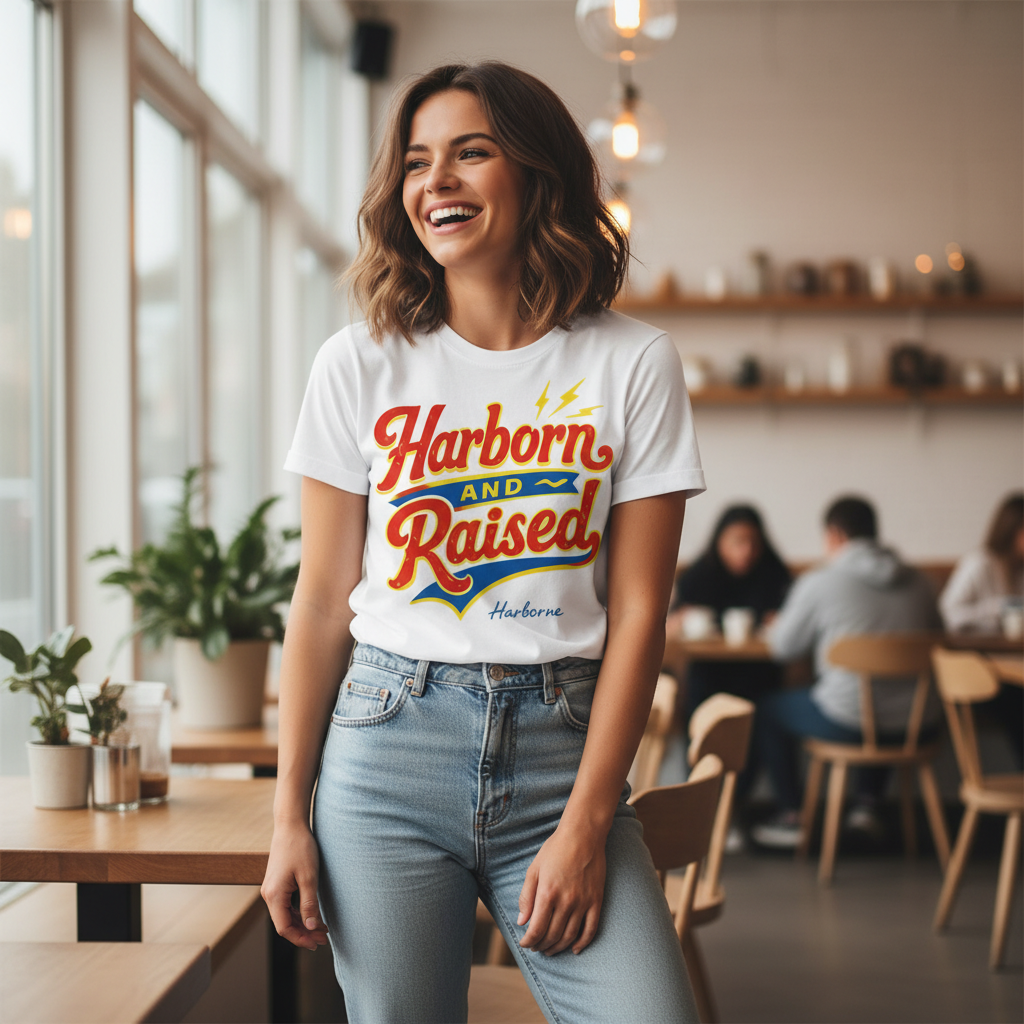 Harborne - T-Shirt - Loud Local Love Design
