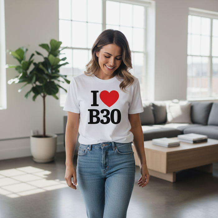 Bournville - T-Shirt - I heart B30 Design