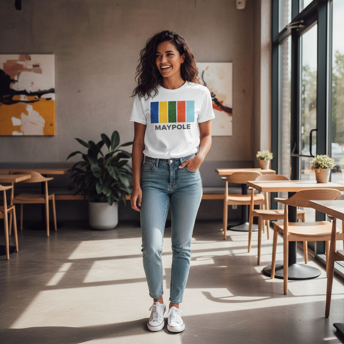 Maypole - T-Shirt - Colour Block Design