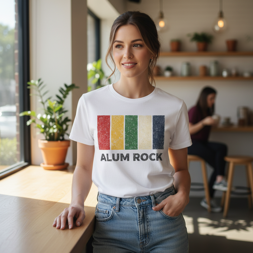 Alum Rock - T-Shirt - Colour Block Design