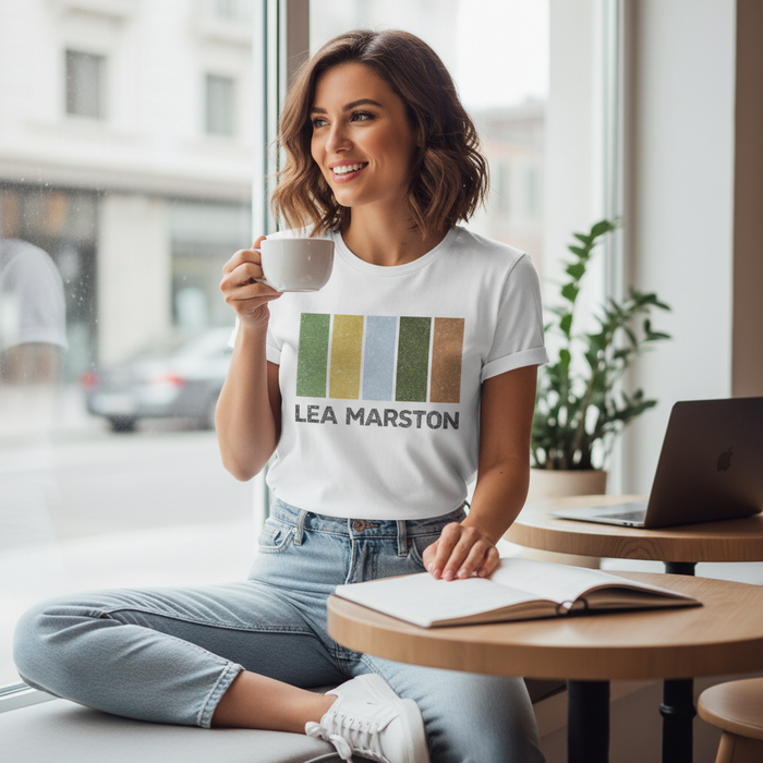Lea Marston - T-Shirt - Colour Block Design