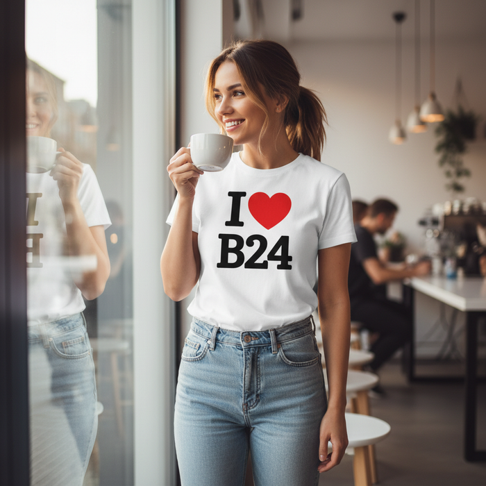 Erdington - T-Shirt - I Heart B24 Design
