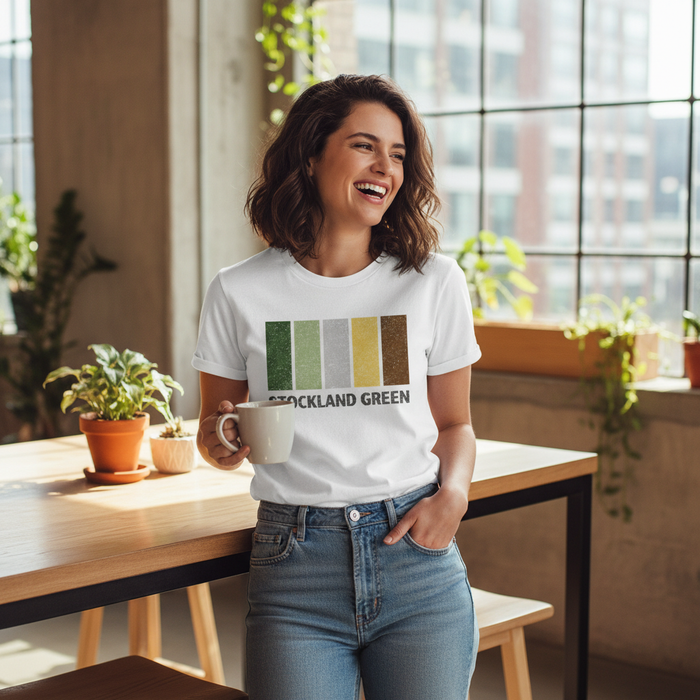 Stockland Green - T-Shirt - Colour Block Design