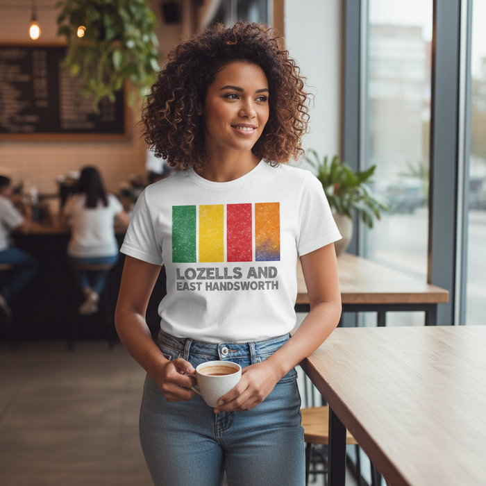 Lozells and East Handsworth - T-Shirt - Colour block Design
