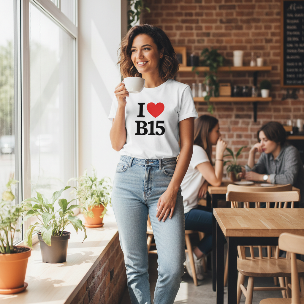 Edgbaston - T-Shirt - I heart B15 Design