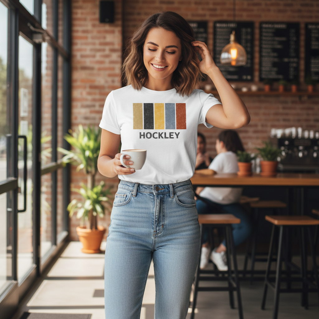 Hockley - T-Shirt - Colour Block Design