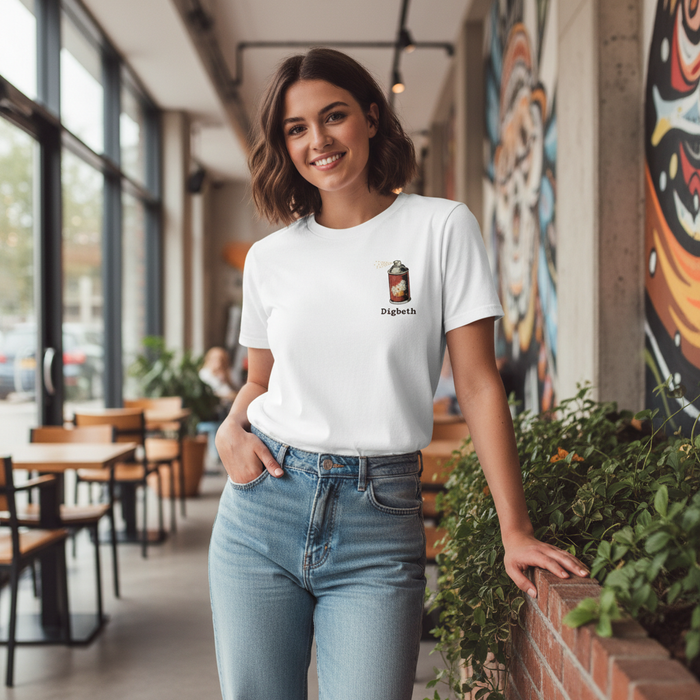 Digbeth - T-Shirt - Bold Indie Design - Spray Paint Can