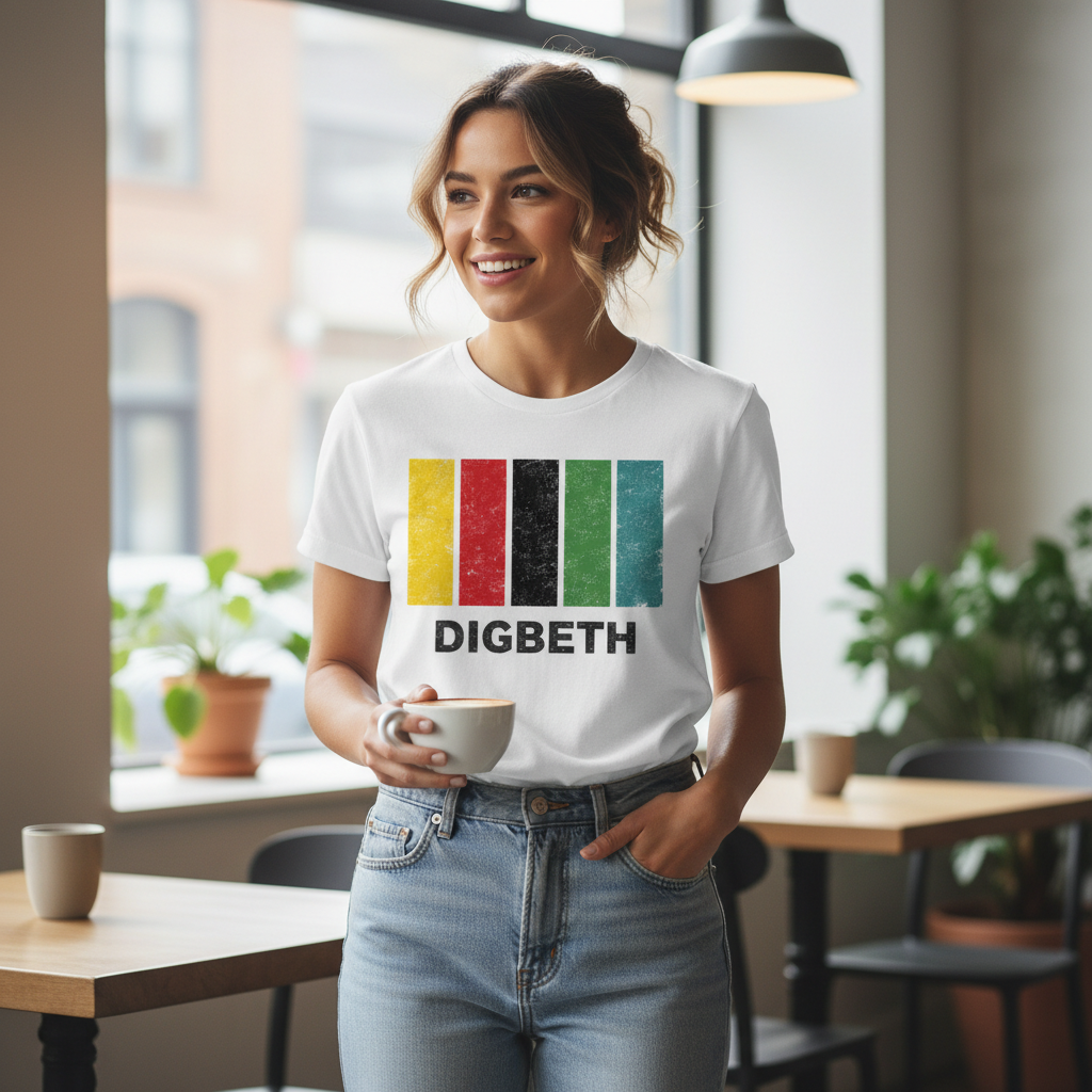 Digbeth - T-Shirt - Colour Block Design
