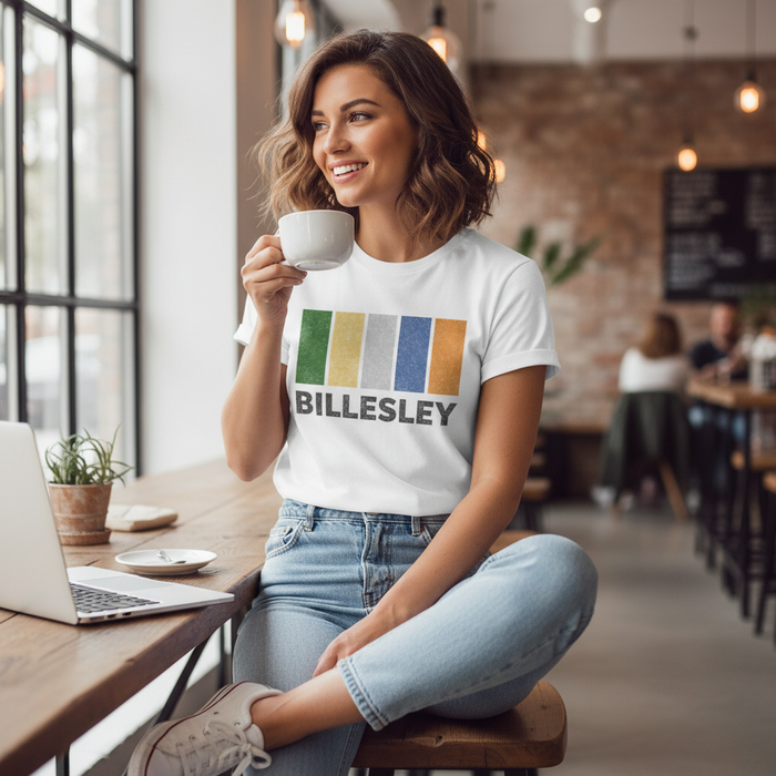 Billesley - T-Shirt - Colour Block Design