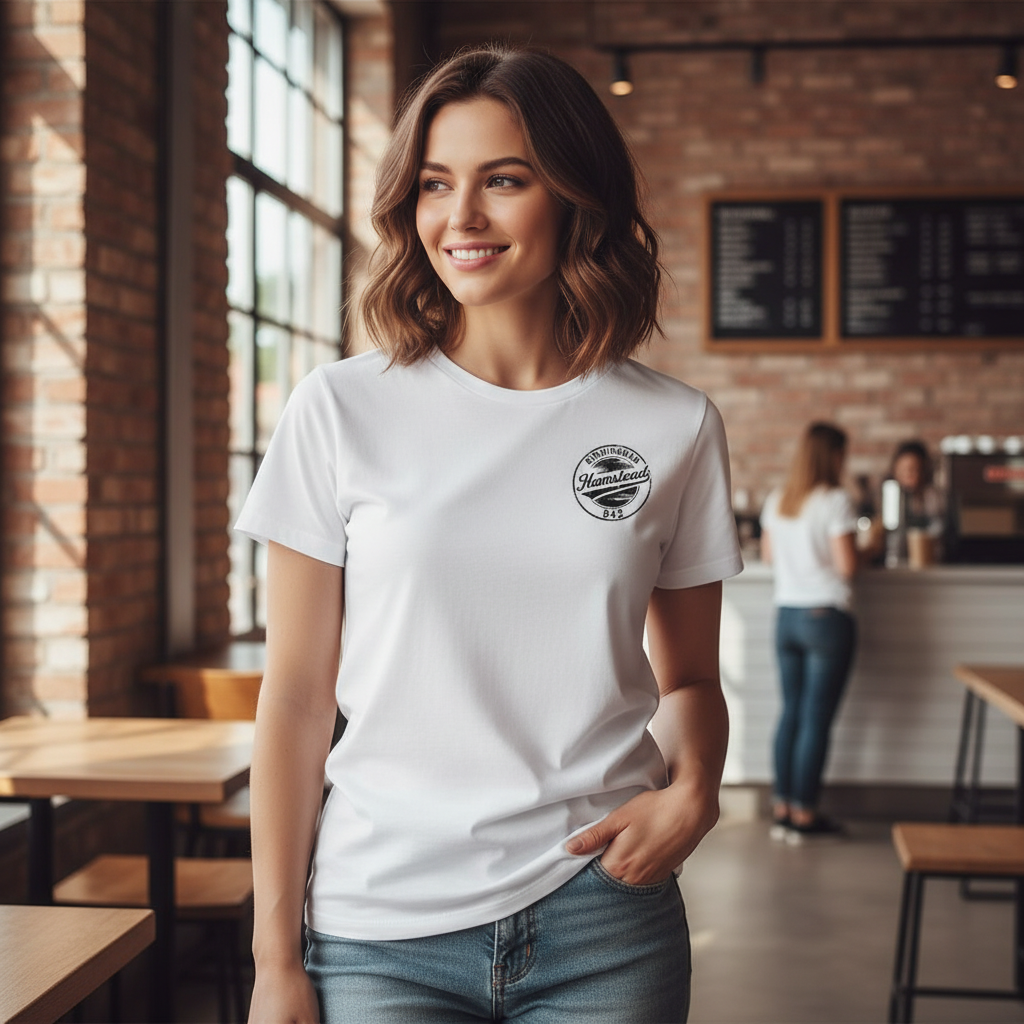 Hamstead - T-Shirt - B42 Vintage Stamp Design