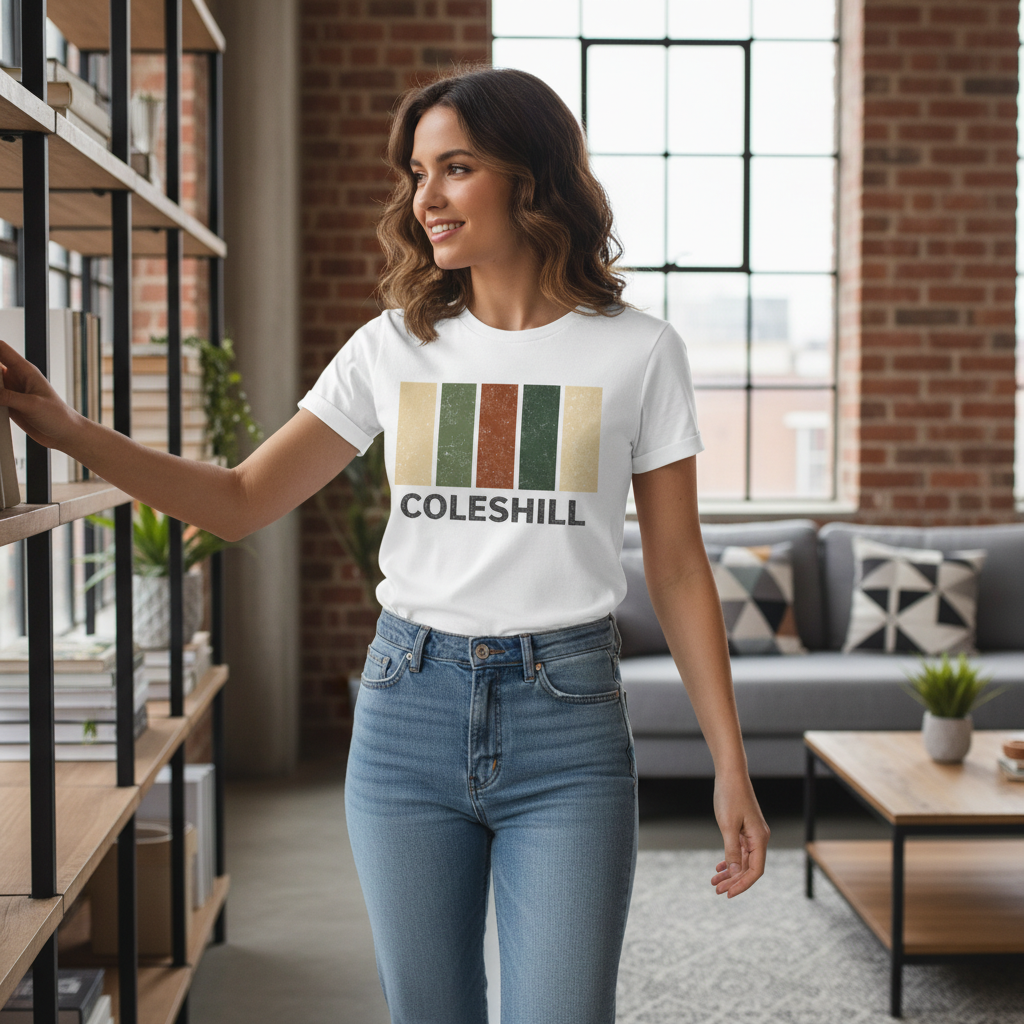 Coleshill - T-Shirt - Colour Block Design