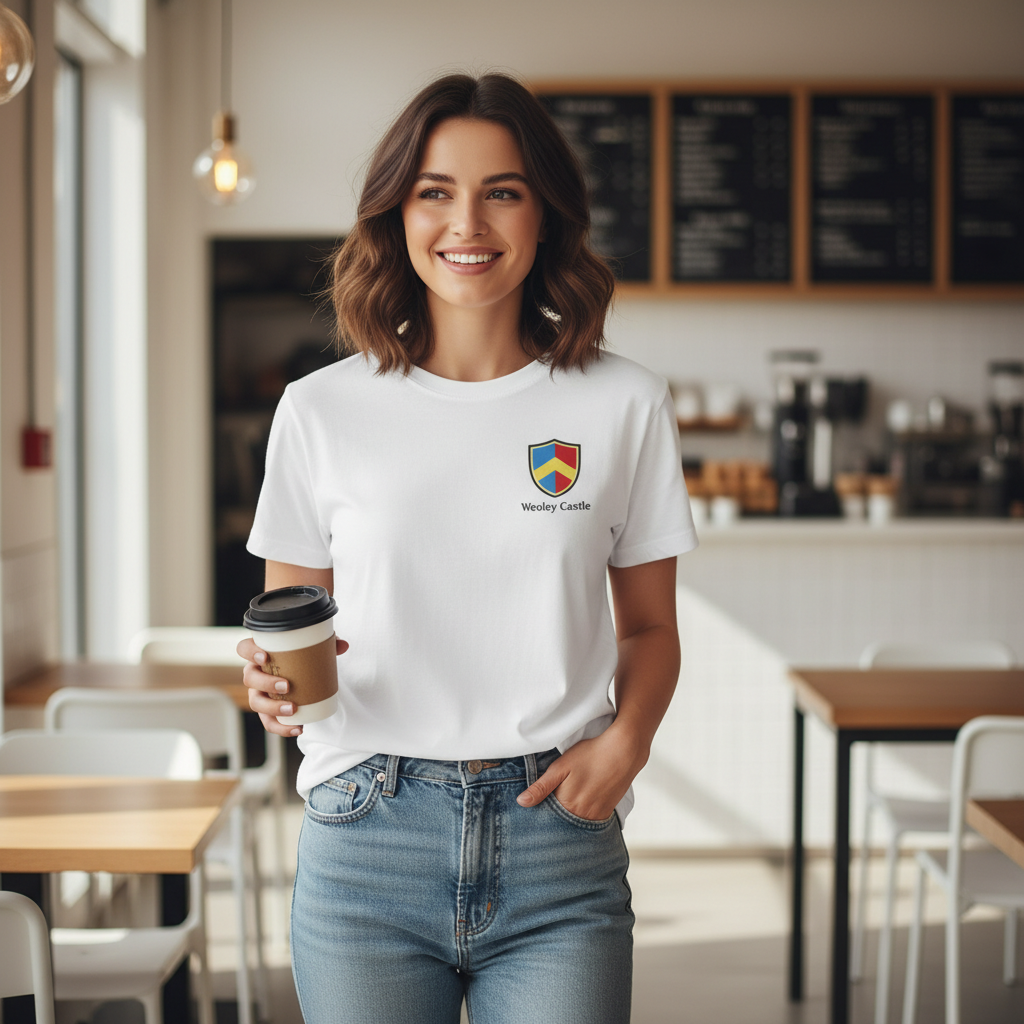 Weoley Castle - T-Shirt - Minimal Cool Design - Shield