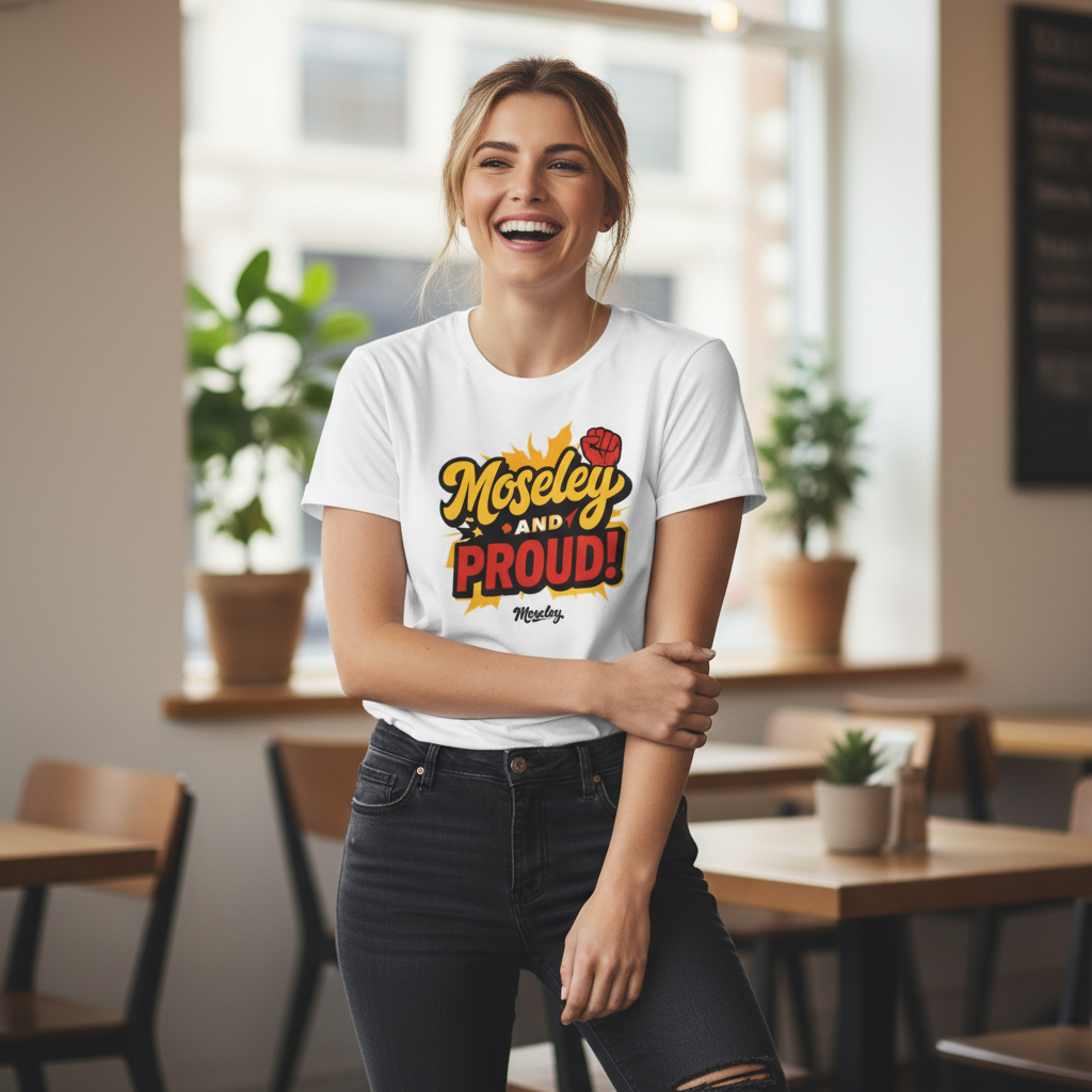 Moseley - T-Shirt - Loud Local Love Design