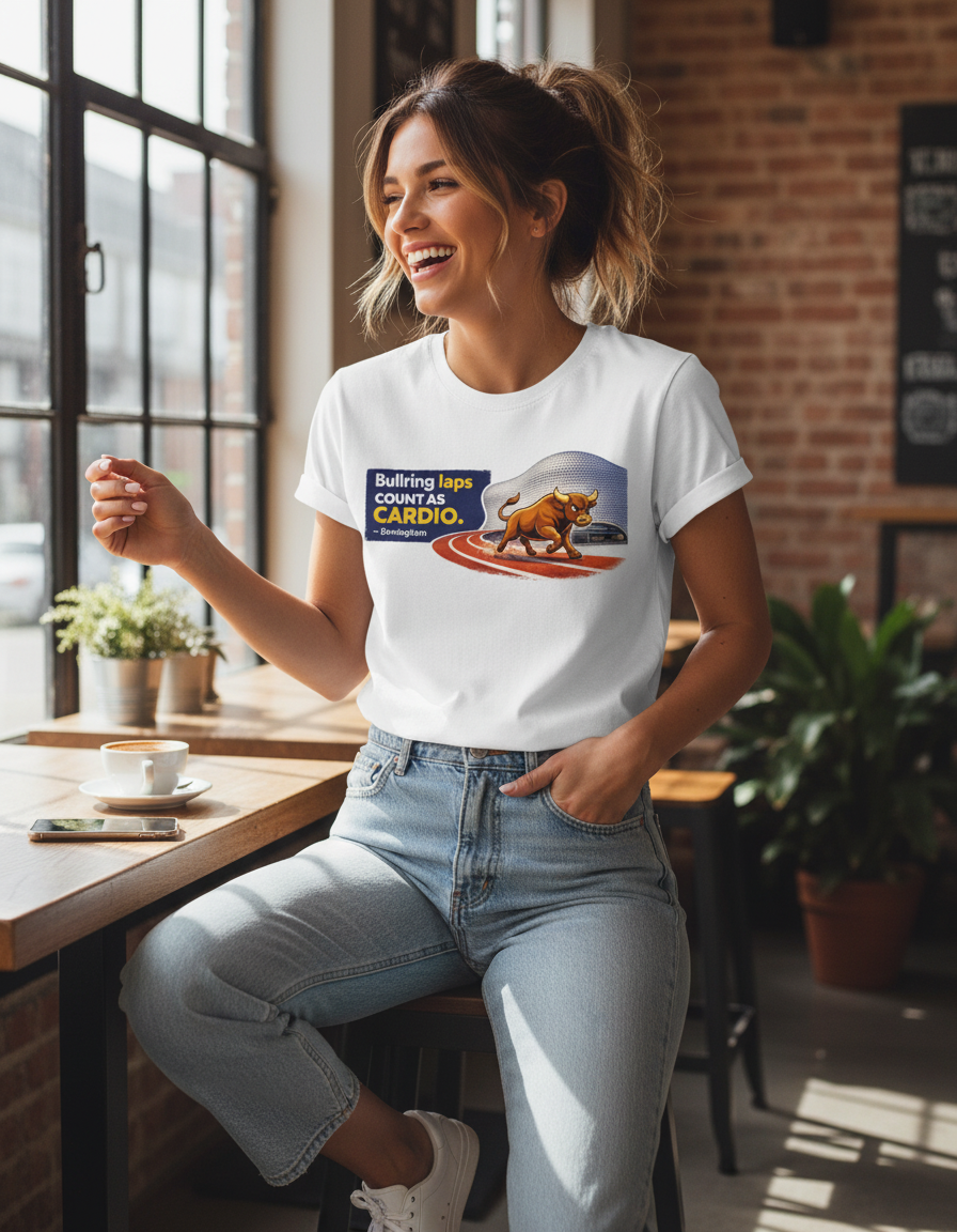 Birmingham - T-Shirt - Humurous Bullring Step Count Design