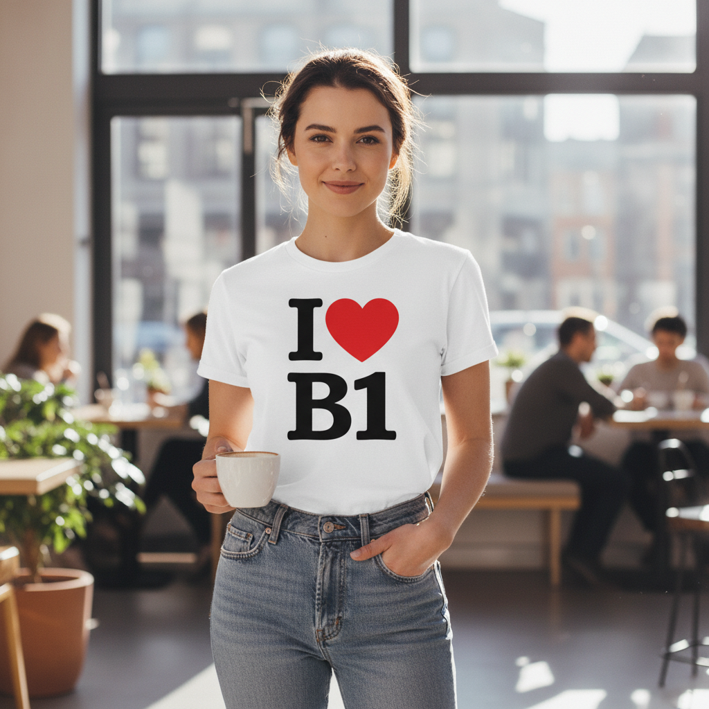 Westside - T-Shirt - I heart B1 Design