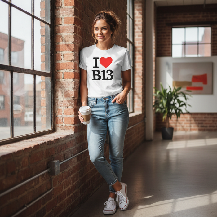 Moseley - T-Shirt - I heart B13 Design