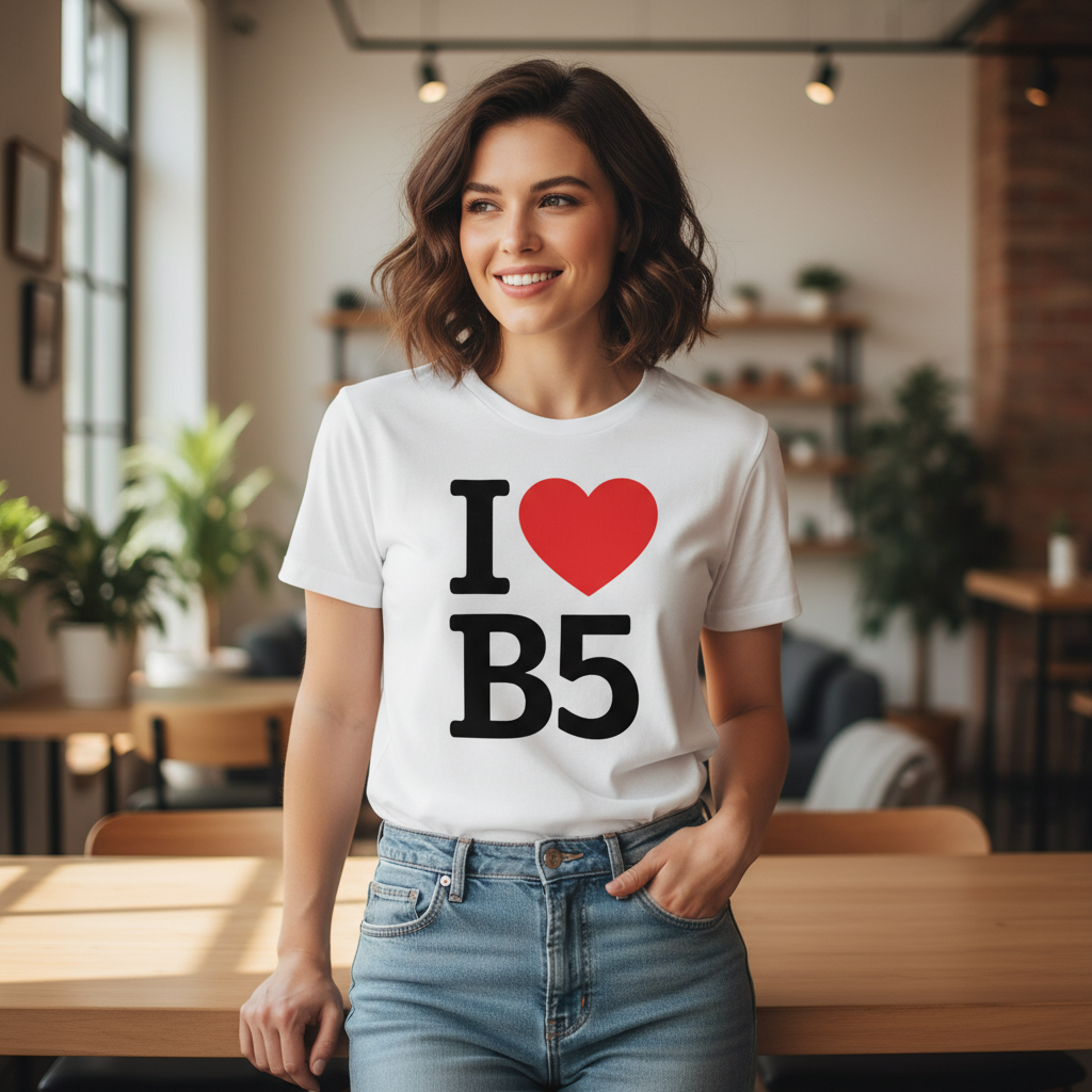 Digbeth - T-Shirt - I heart B5 Design